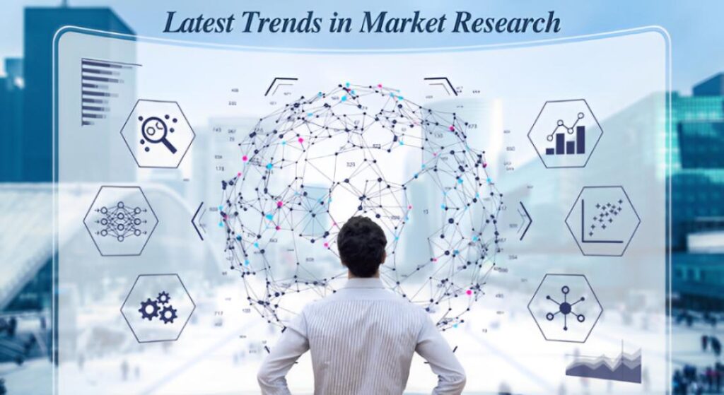 Visualize the latest trends in market research, featuring AI, data insights, and inclusive methodologies for 2025.